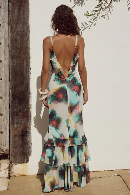 Namari Maxi Dress- Camila Print