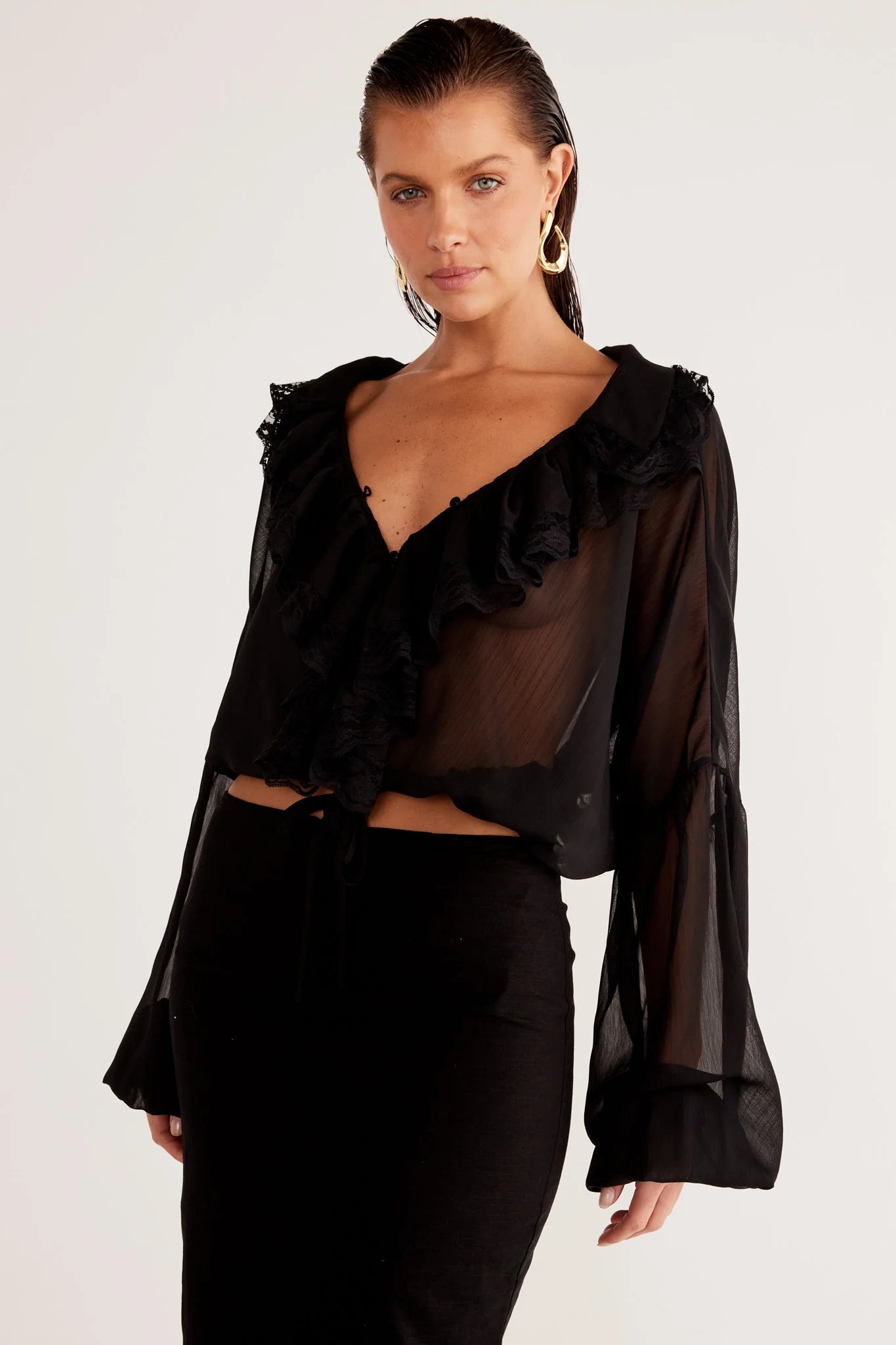 Pearl Top- Black