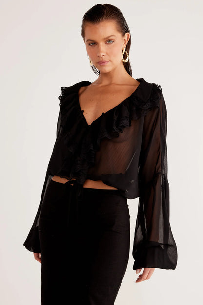 Pearl Top- Black