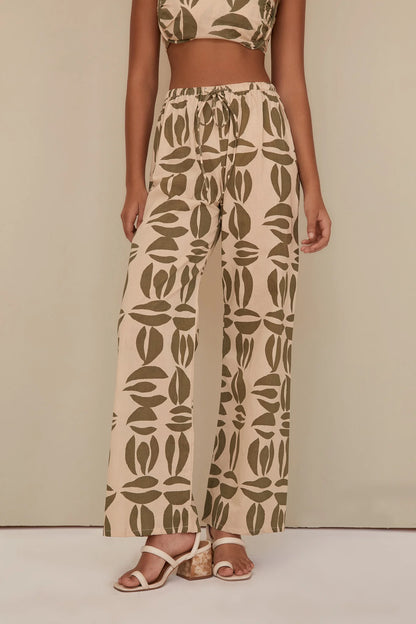 Kai Pant- Moss- Final Sale