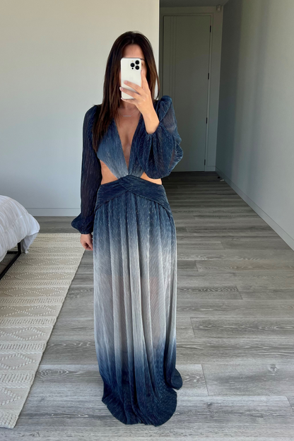 Paris cut out dress