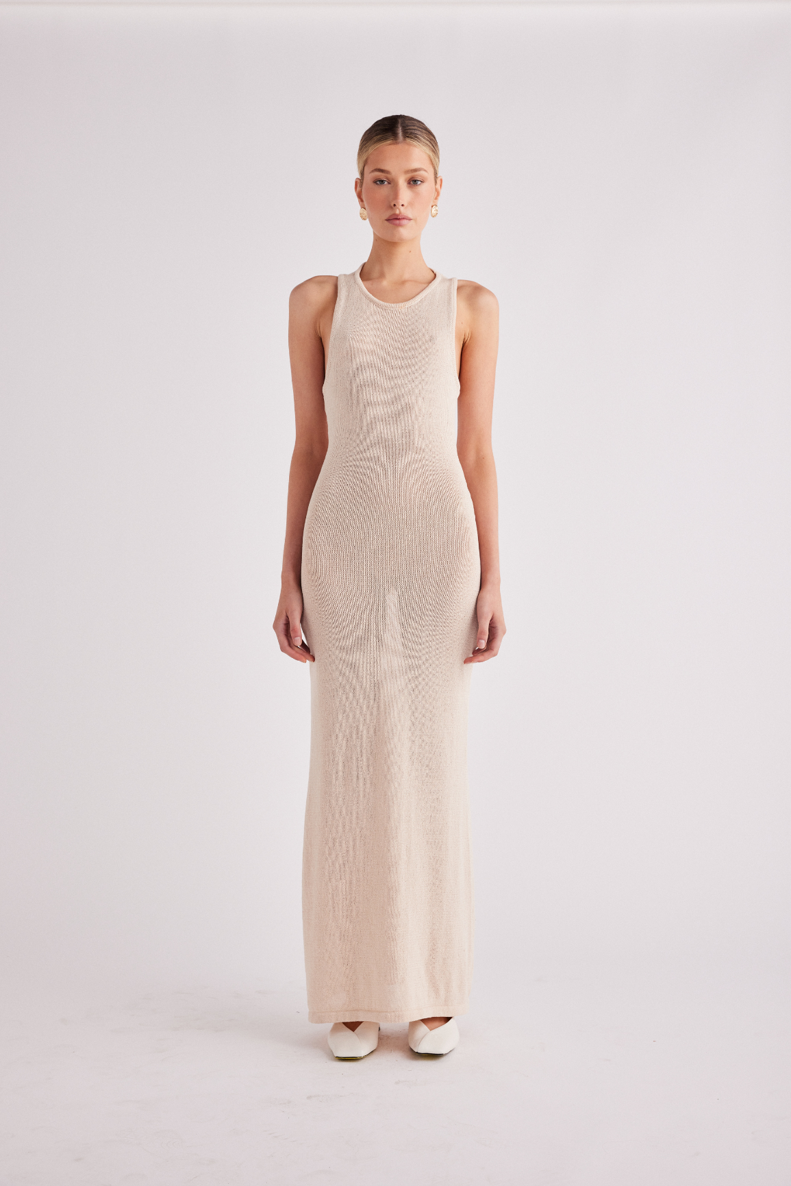Cali Maxi Dress- Off White