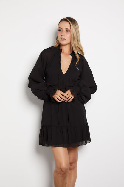 Franca Dress- Black- Final Sale