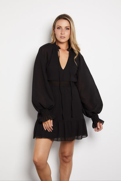 Franca Dress- Black- Final Sale