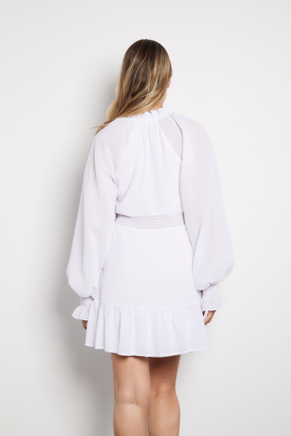 Franca Dress- White- Final Sale