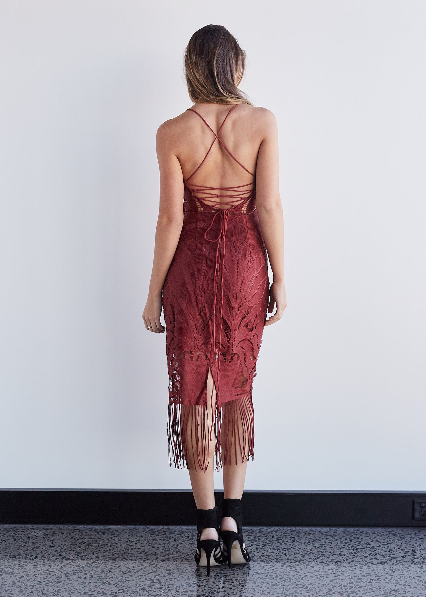 Khaleesi Dress-Rose
